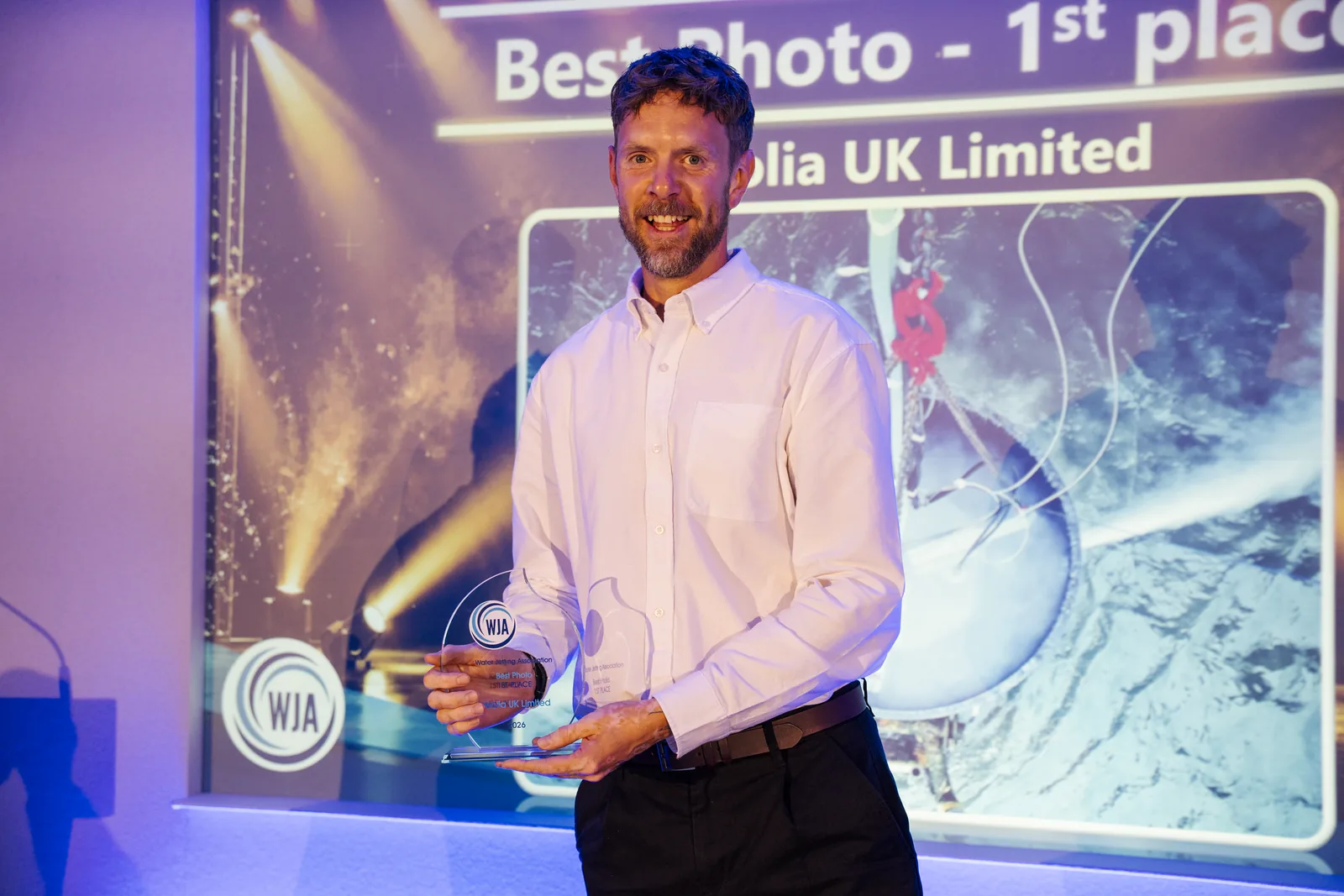 Veolia UK Limited receiving the Best Photo award