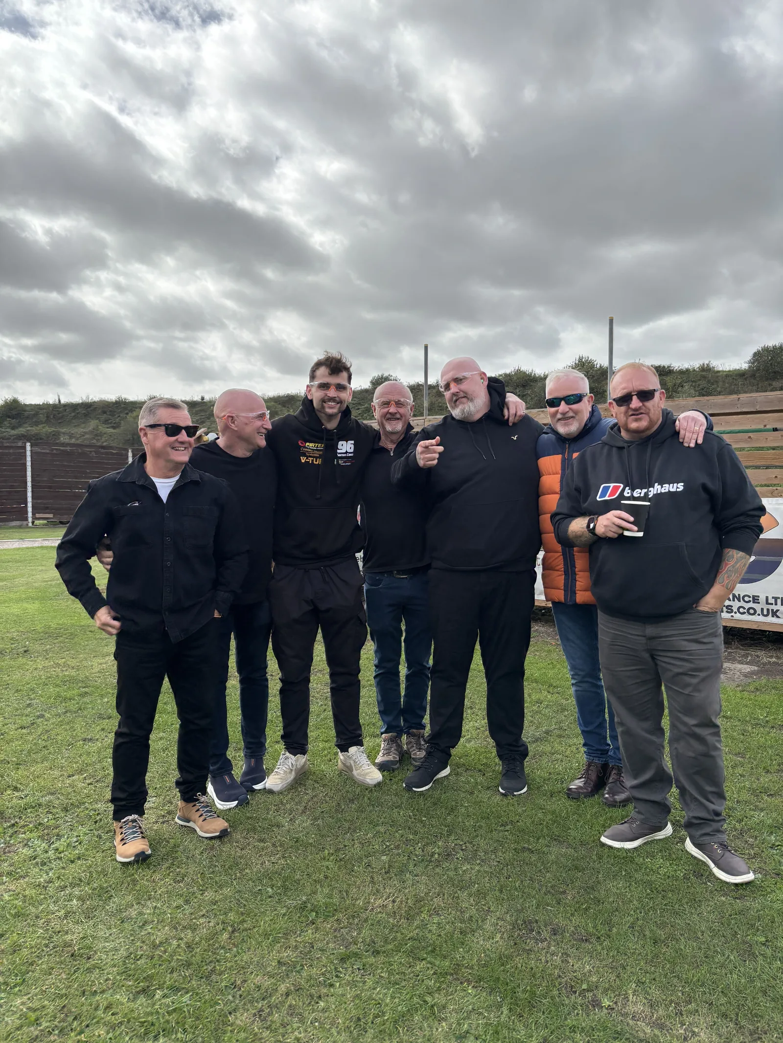 WJA members at the clay pigeon shooting activity